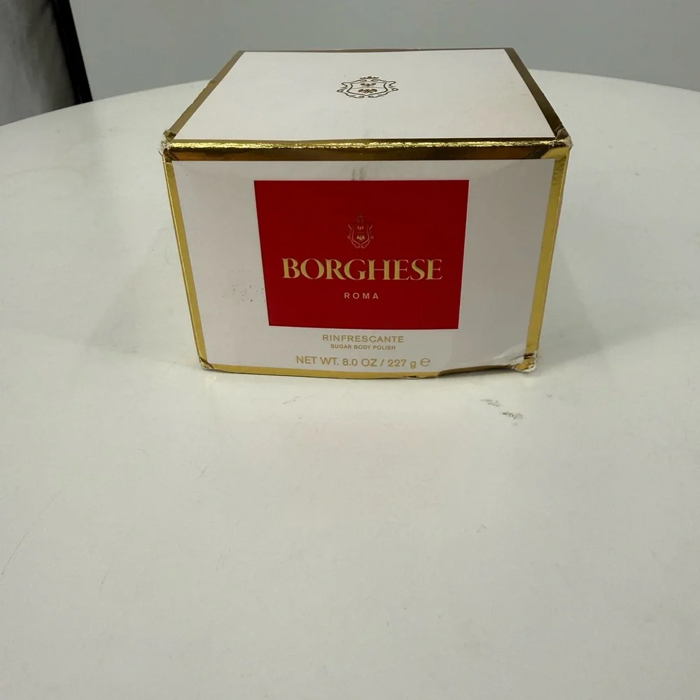 NEW Vitamin E infused Borghese Rinfrescante Sugar Body Polish - Exfoliating